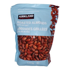 Kirkland Signature Roasted Almond With Sea Salt